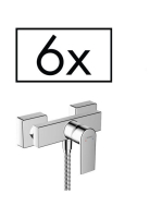 Hansgrohe Vernis Shape Egykaros zuhanycsaptelep falsíkon kív