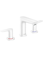 Hansgrohe Talis E matt fehér 3-lyukú mosdócsaptelep automata