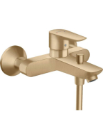 Hansgrohe Talis E szálcsiszolt bronz falsíkon kívüli kádcsap