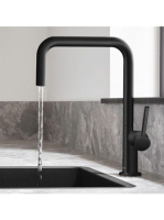 Hansgrohe Talis M54 matt fekete konyhai csaptelep 220, 72806