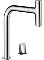 Hansgrohe Metris M71 2-lyukú konyhai csaptelep 200 EcoSmart,