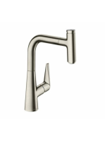 Hansgrohe Talis Select M51 2-lyukú rozsdamentes acél hatású