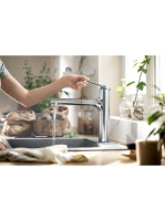 Hansgrohe Zesis M33 álló konyhai csaptelep, kihúzható kifoly