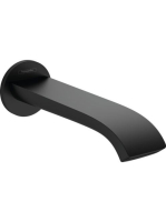 Hansgrohe Vivenis fali kádkifolyó 202 mm, matt fekete 754106
