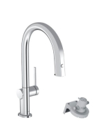 Hansgrohe Aqittura M91 Vízszűrős konyhai csaptelep 210, kihú
