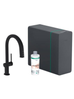Hansgrohe Aqittura M91 Vízszűrős konyhai csaptelep és szódak