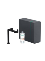 Hansgrohe Aquittura M91 vízszűrős matt fekete konyhai csapte