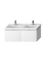Jika Cubito Pure dupla alsószekrény 2 fiókkal 128x48 cm, feh