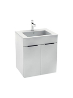 Jika Cube fehér alsószekrény mosdóval 55cm 4536111763001 - F