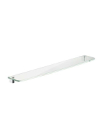 Keuco Elegance fali piperepolc konzol tartó, króm 1161001000