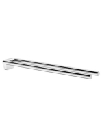 Keuco Reva dupla törölközőtartó 450 mm, króm 12818010000 - F