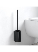 Keuco Plan WC-kefe tartó szett, matt fekete 14972370200 - Fü