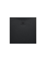 Laufen Pro szögletes zuhanytálca 80x80 cm, fekete H210950080