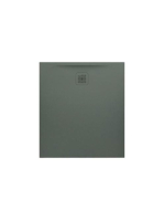 Laufen Pro szögletes zuhanytálca 100x90 cm, betonszürke H210