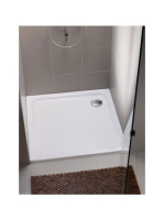 Laufen Solutions szögletes akril zuhanytálca 80x80 cm, fehér
