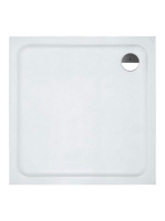 Laufen Solutions szögletes akril zuhanytálca 90x90 cm, fehér
