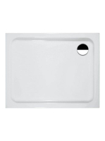 Laufen Solutions szögletes akril zuhanytálca 100x80 cm, fehé