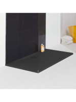 Laufen Pro szögletes zuhanytálca 200x100 cm, antracit H21195
