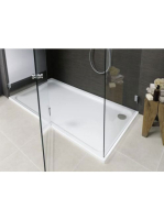Laufen Solutions szögletes akril zuhanytálca 140x80 cm, fehé