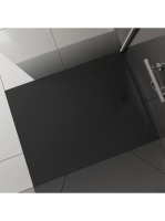 Laufen Pro szögletes zuhanytálca 120x70 cm, fekete H21295108