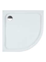Laufen Solutions íves akril zuhanytálca 100x100 cm, fehér H2