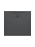 Laufen Pro szögletes zuhanytálca 90x80 cm, antracit H2149500
