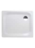 Laufen Platina szögletes acéllemez zuhanytálca 90x75x2,5 cm,