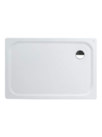 Laufen Platina szögletes acéllemez zuhanytálca 120x80x2,5 cm