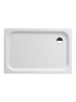 Laufen Platina szögletes acéllemez zuhanytálca 120x80x6,5 cm
