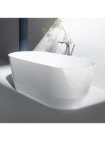 Laufen Pro ovális alakú szabadon álló marbond kád 165x75 cm