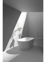 Laufen Pro ovális alakú szabadonálló marbond kád 150x70 cm H