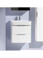 Laufen Base fényes fehér alsószekrény 57x51,5x35,8 cm kettő
