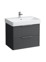 Laufen Base matt antracitszürke alsószekrény 66,5x51,5x43,8