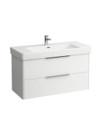Laufen Base fényes fehér alsószekrény 101x51,5x43,8 cm kettő