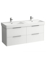 Laufen Base matt fehér alsószekrény 125,8x51,5x43,8 cm négy