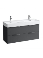 Laufen Base matt antracitszürke alsószekrény 117,8x39,1x51,5