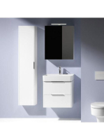 Laufen Base fényes fehér magas szekrény 35x165x18 cm balos a