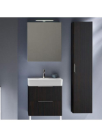 Laufen Base sötét szil magas szekrény 35x165x18 cm jobbos aj