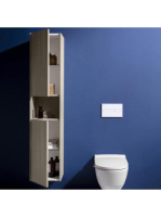 Laufen Base világos szil magas szekrény 165 cm 2 balos ajtóv