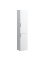Laufen Base fényes fehér magas szekrény 35x33,6x165 cm kettő
