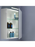 Laufen Base matt fehér tükrösszekrény 60 cm jobbos ajtóval,