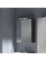Laufen Base sötét szil tükrösszekrény 60 cm jobbos ajtóval,