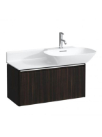 Laufen Base sötét szil alsószekrény 77x35x37 cm egy fiókkal