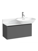 Laufen Base matt antracitszürke alsószekrény 77x35x37 cm egy