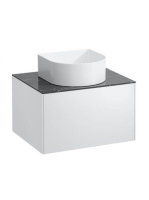Laufen Sonar matt fehér alsószekrény 57,7x45,7x34,1 cm egy f