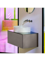 Laufen Sonar titán alsószekrény 77,7x45,7x34,1 cm egy fiókka
