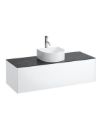 Laufen Sonar matt fehér alsószekrény 117,7x45,7x34,1 cm egy