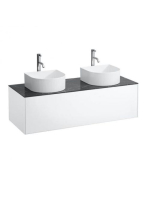 Laufen Sonar matt fehér alsószekrény 117,7x45,7x34,1 cm egy