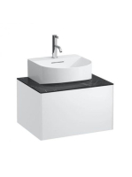 Laufen Sonar matt fehér alsószekrény 57,7x45,7x34,1 cm egy f
