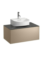 Laufen Sonar arany alsószekrény 77,7x45,7x34,1 cm egy fiókka